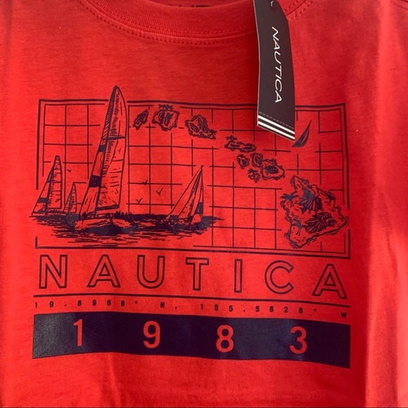 NWT Nautica Boys T-Shirt Size 6 - Picture 2 of 4